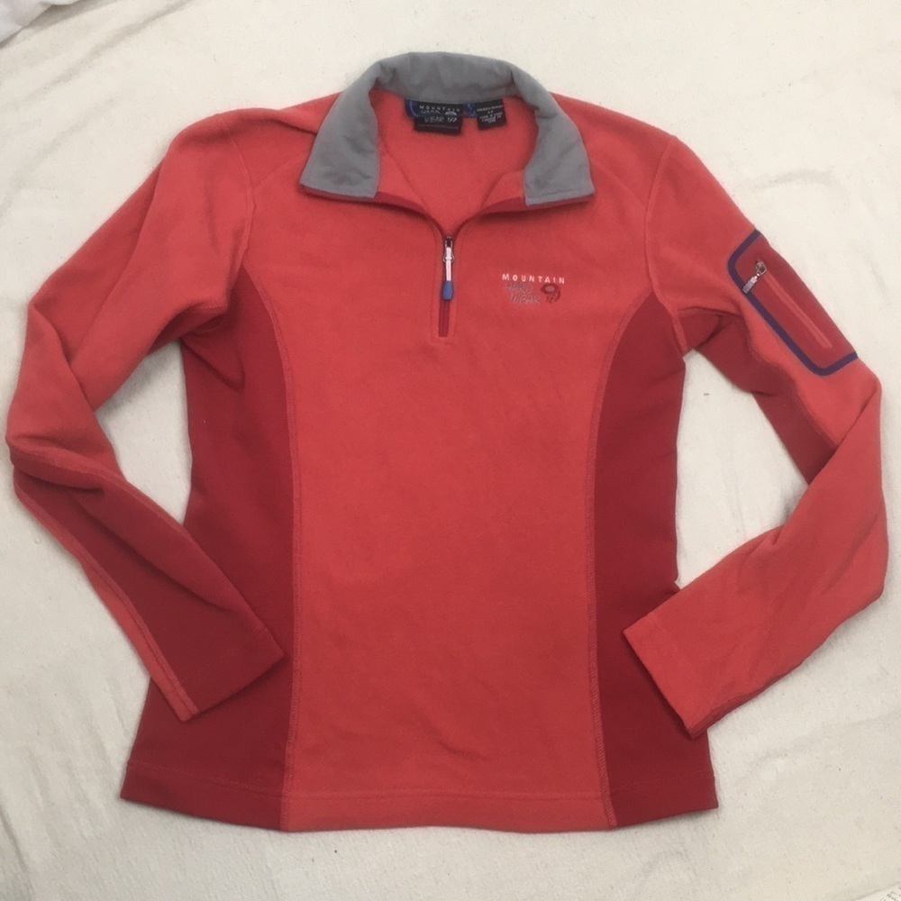 Mountain Hardware fleece 1/4 zip microstretch